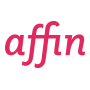 affin Reinzeichnung Logo Druckvorstufe Mediendesignerin