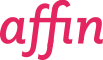 affin Reinzeichnung Logo Druckvorstufe Mediendesignerin